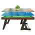 3in1 6FT American Fitness Snooker Board with Regular Accessories